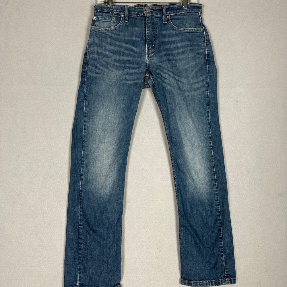 Levis‎ 559 Jeans Mens 30X30 Blue Relaxed Straight Fit Distressed 5-Pocket Denim